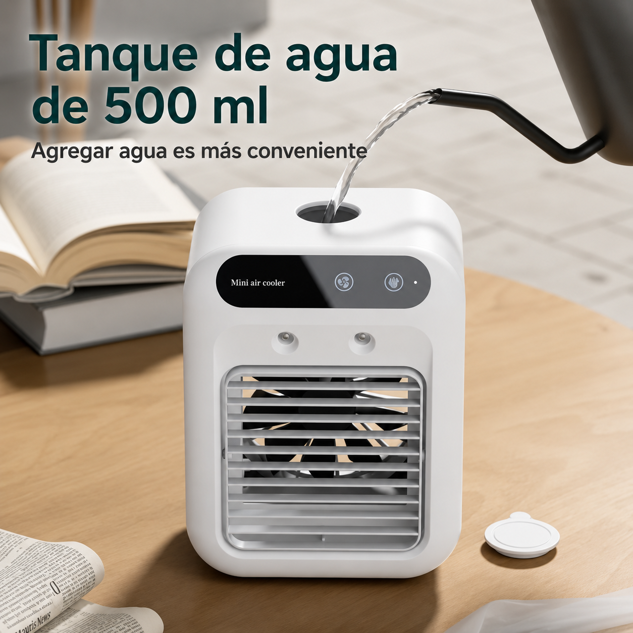 Mini Aire Acondicionado Portátil 3 en 1 ❄️