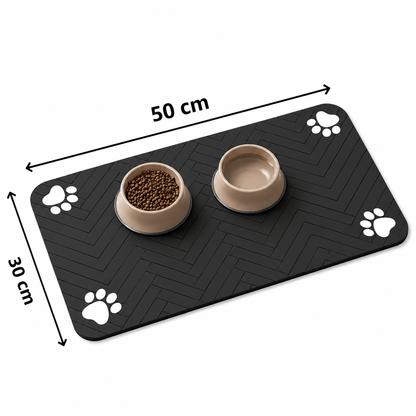 Tapete Absorvente para Comedouro de Cães e Gatos | Impermeável
