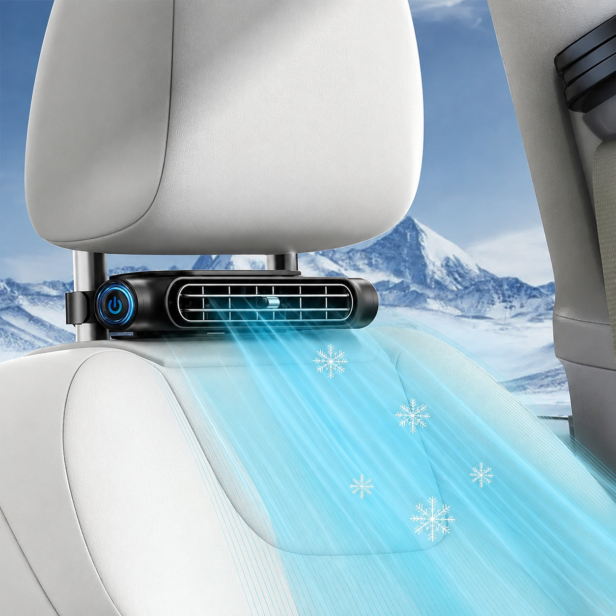 CoolRide Pro | Ventilador USB para Asiento de Coche
