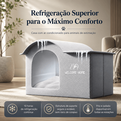 Casa Refrescante para Gatos e Cães – Cama de Arrefecimento para o Verão