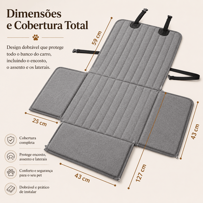 CAWAYI KENNEL Cubierta de asiento de coche para perros, transportador de viaje para gatos, bolsa para cachorros, hamaca plegable, impermeable, cesta para perros, transportadores para mascotas