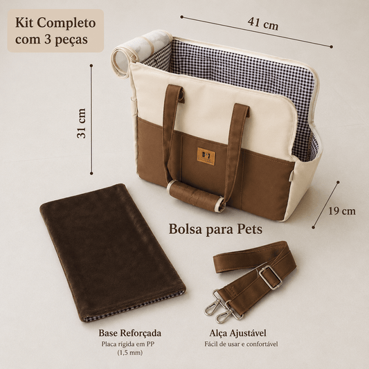 Bolso portador de hombro para perros pequeños, antideslizante, seguro, para viaje, asiento de coche para mascotas, cama acogedora para chihuahuas y gatos pequeños