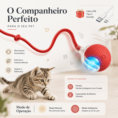 Bola Inteligente Interativa para Gatos