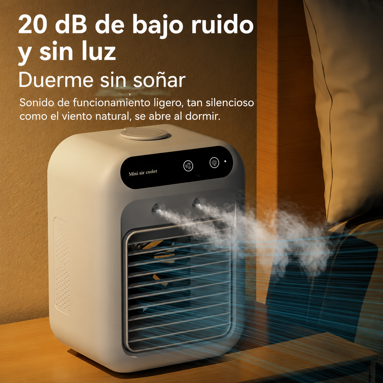 Mini Aire Acondicionado Portátil 3 en 1 ❄️