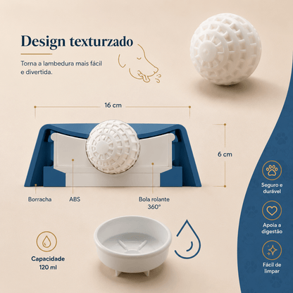 Taça Interativa 360° para Petiscos Líquidos