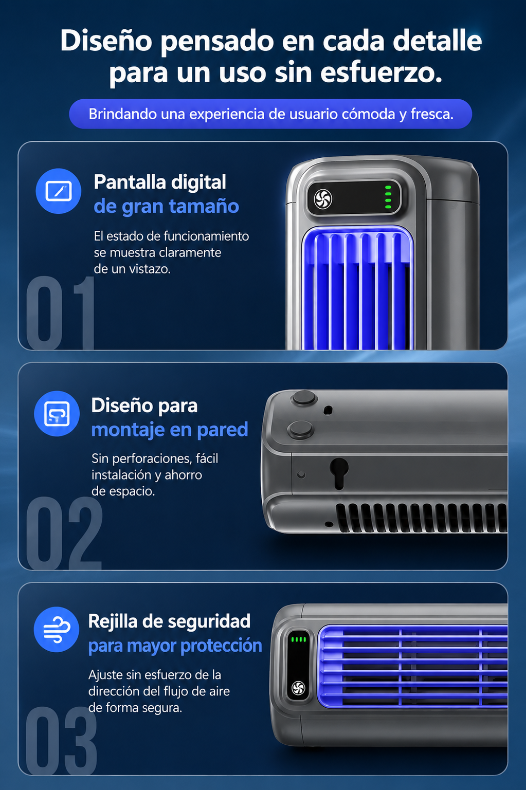 CoolTower. Ventilador Portátil Sin Aspas USB