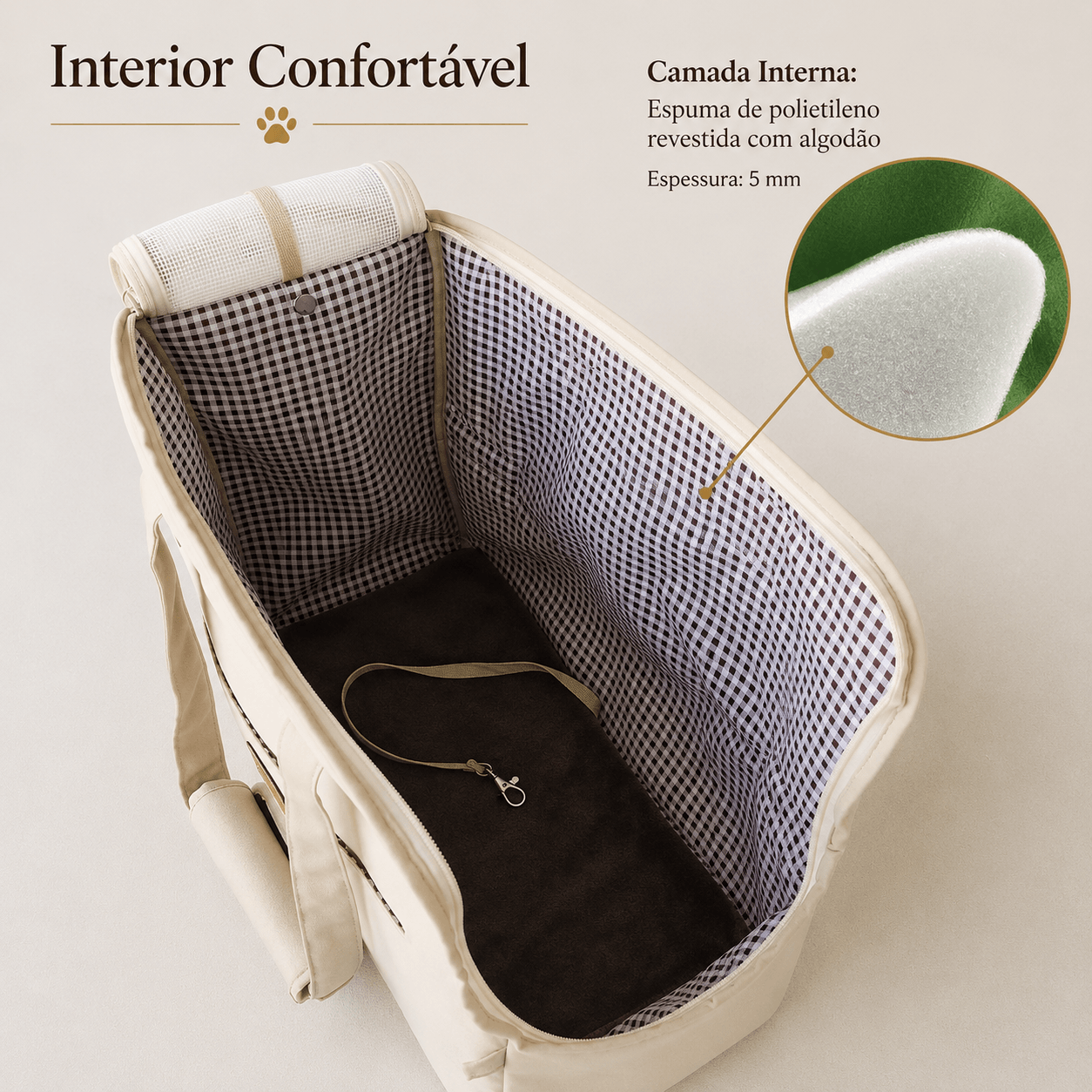 Bolso portador de hombro para perros pequeños, antideslizante, seguro, para viaje, asiento de coche para mascotas, cama acogedora para chihuahuas y gatos pequeños