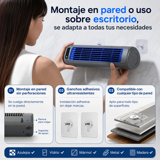 CoolTower. Ventilador Portátil Sin Aspas USB