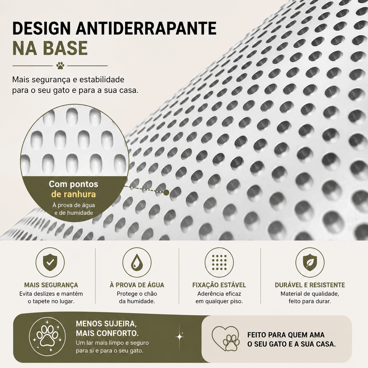 Alfombrilla sanitaria para gatos extragrande resistente impermeable 2 capas antideslizante lavable protector de suelo para mascotas y detenedor de arena para arenero