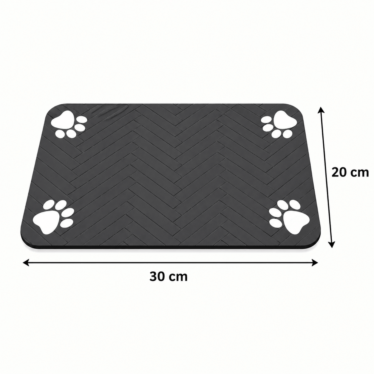 Tapete Absorvente para Comedouro de Cães e Gatos | Impermeável