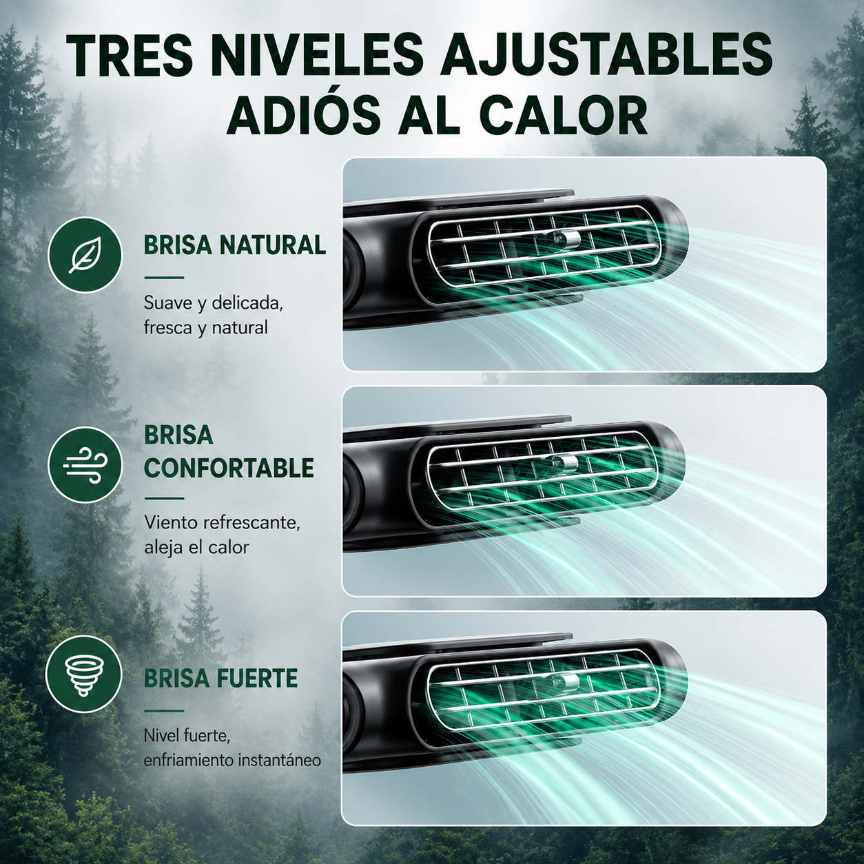 CoolRide Pro | Ventilador USB para Asiento de Coche