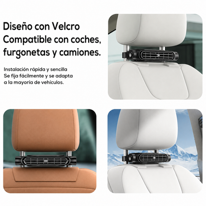 CoolRide Pro | Ventilador USB para Asiento de Coche