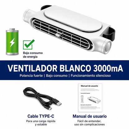 CoolRide Pro | Ventilador USB para Asiento de Coche