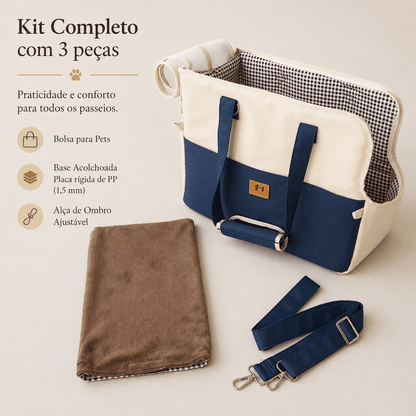 Bolso portador de hombro para perros pequeños, antideslizante, seguro, para viaje, asiento de coche para mascotas, cama acogedora para chihuahuas y gatos pequeños