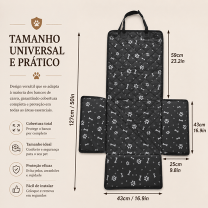 CAWAYI KENNEL Cubierta de asiento de coche para perros, transportador de viaje para gatos, bolsa para cachorros, hamaca plegable, impermeable, cesta para perros, transportadores para mascotas