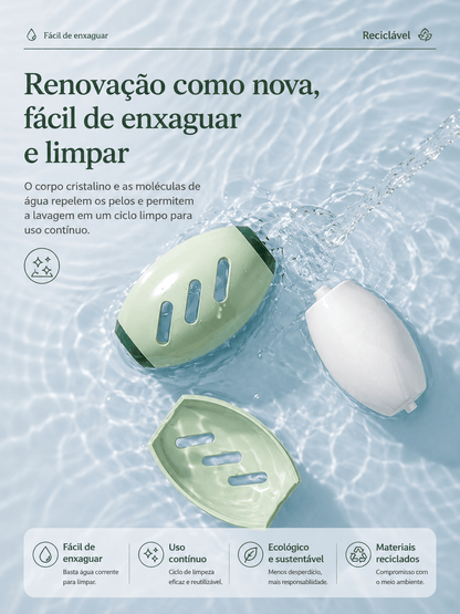 Removedor de Pelos e Fiapos Reutilizável – Lavável e Portátil