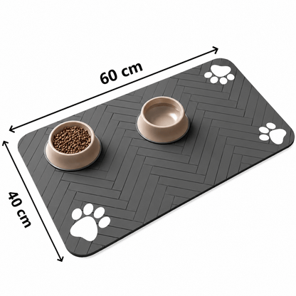 Tapete Absorvente para Comedouro de Cães e Gatos | Impermeável