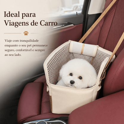 Bolso portador de hombro para perros pequeños, antideslizante, seguro, para viaje, asiento de coche para mascotas, cama acogedora para chihuahuas y gatos pequeños